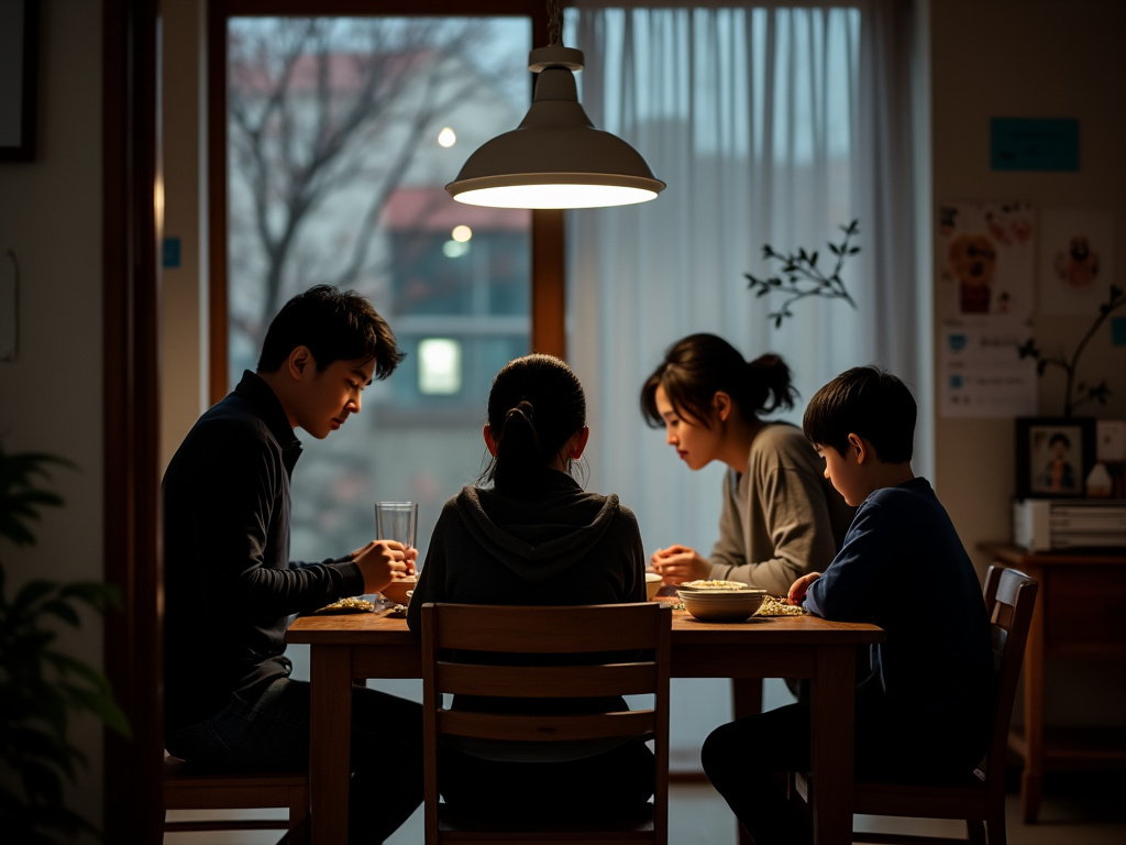 Illustration pour l’article « The Family Table » : un drame coréen sur le harcèlement scolaire présenté à Busan (c) Alger DZ