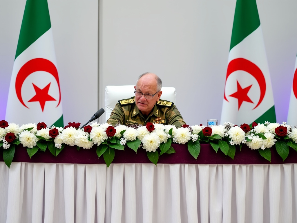 Illustration pour l’article Saïd Chanegriha : L&rsquo;Algérie, acteur clé pour la stabilité au Sahel (c) Alger DZ